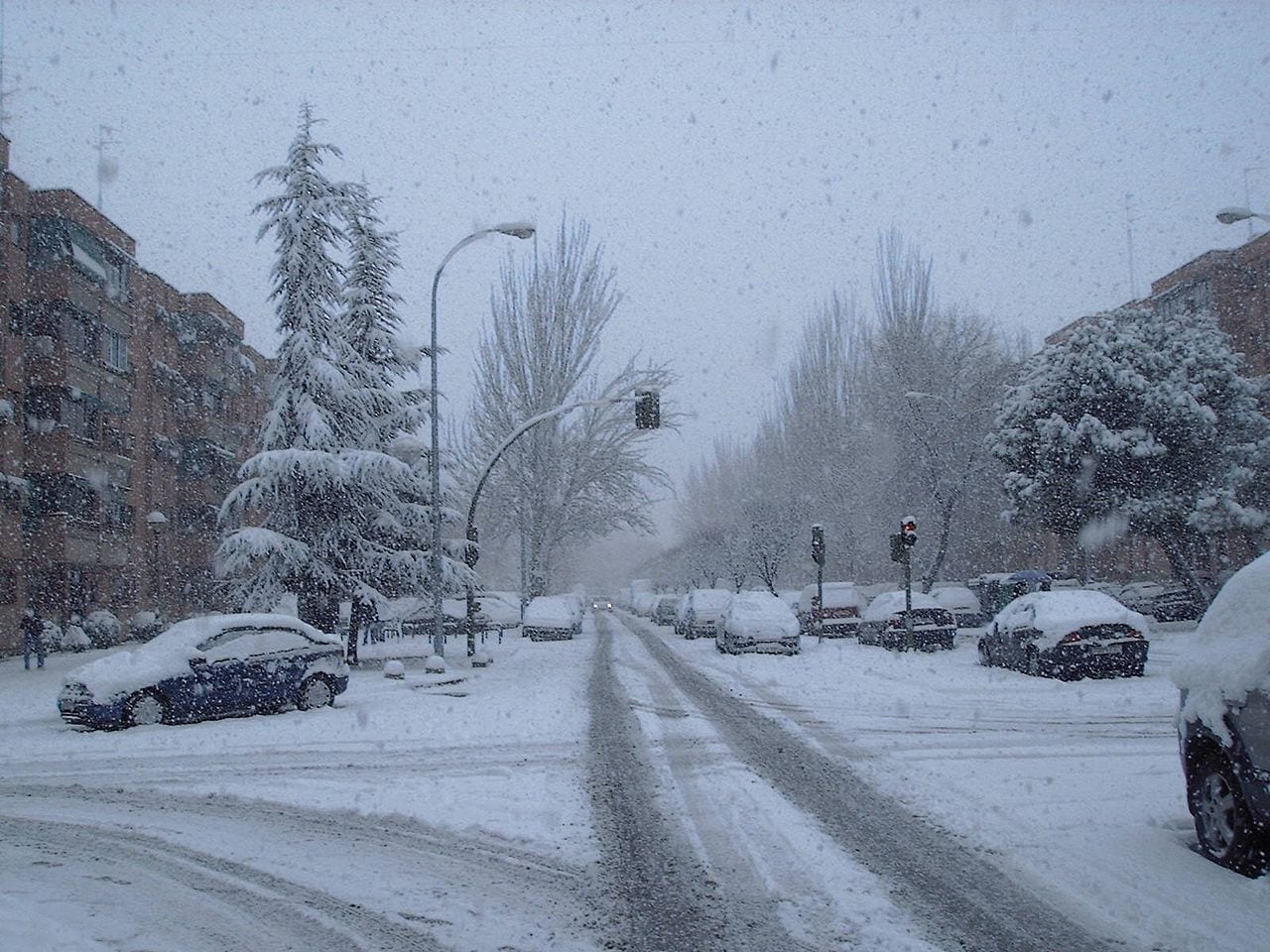 Ola de frío: nieve, heladas y vientos fuertes en distintas regiones